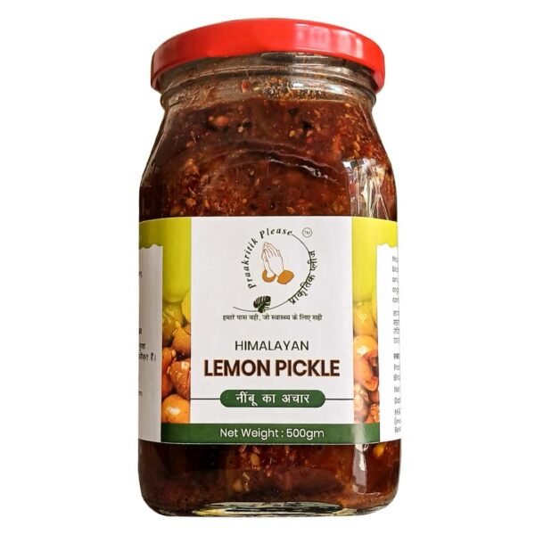 Himalayan Natural Lemon Pickle 500 Gm