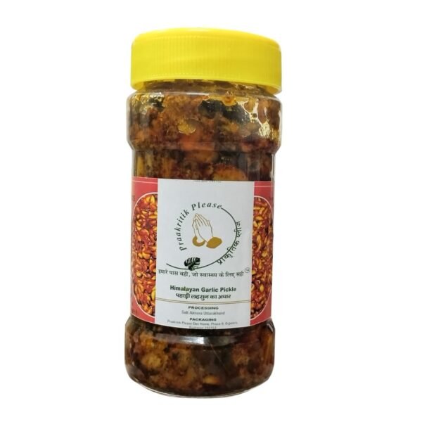 Himalayan Natural Garlic Pickle 200 Gm